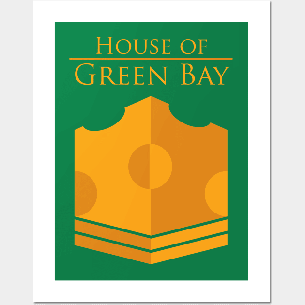 House of Green Bay Wall Art by SteveOdesignz